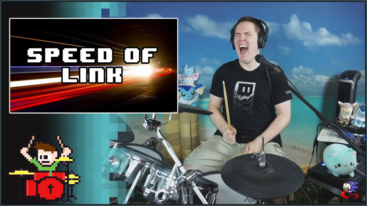 antiPLUR - Speed Of Link On Drums!