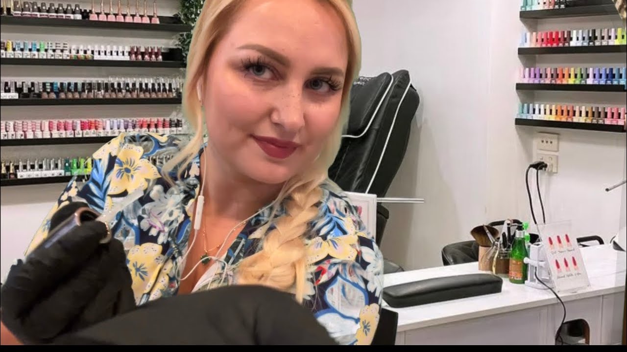 ASMR-Nail Salon Roleplay (Polish Accent)