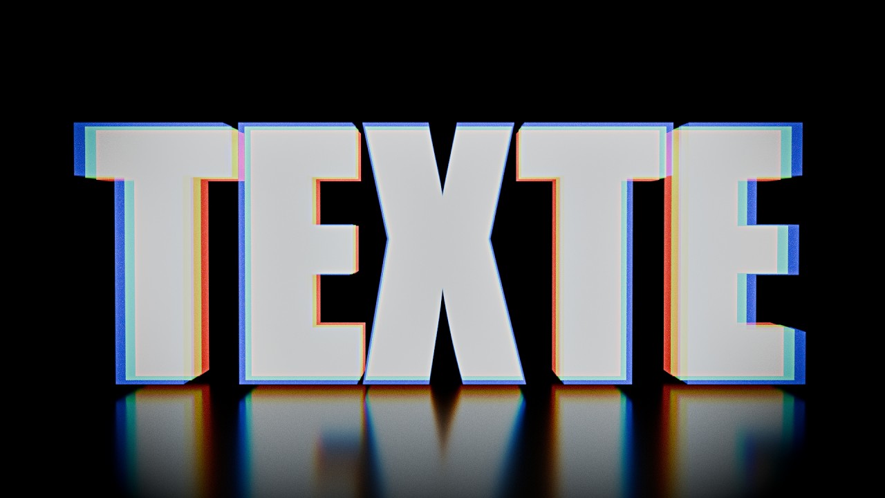 COMMENT FAIRE UN TEXTE 3D avec Blender ? - La question de la semaine | Épisode 1