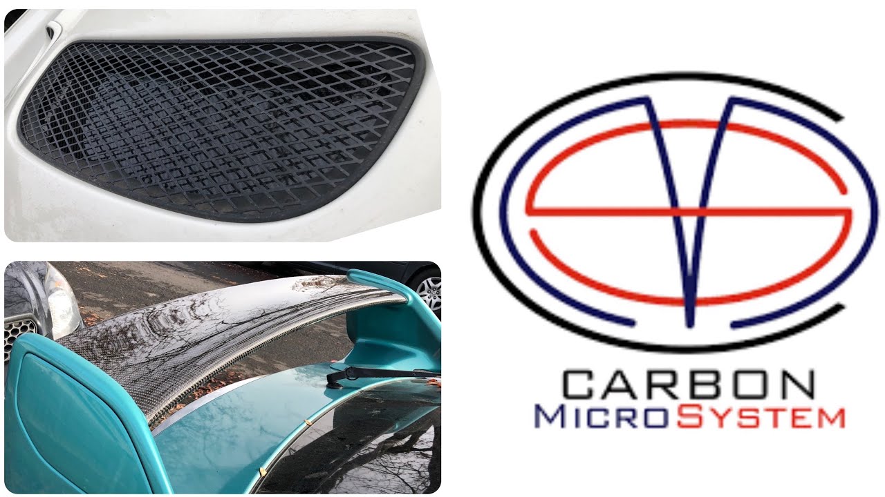Installing carbon fiber pieces from Carbon Microsystem on my 6th and 7th gen Celica