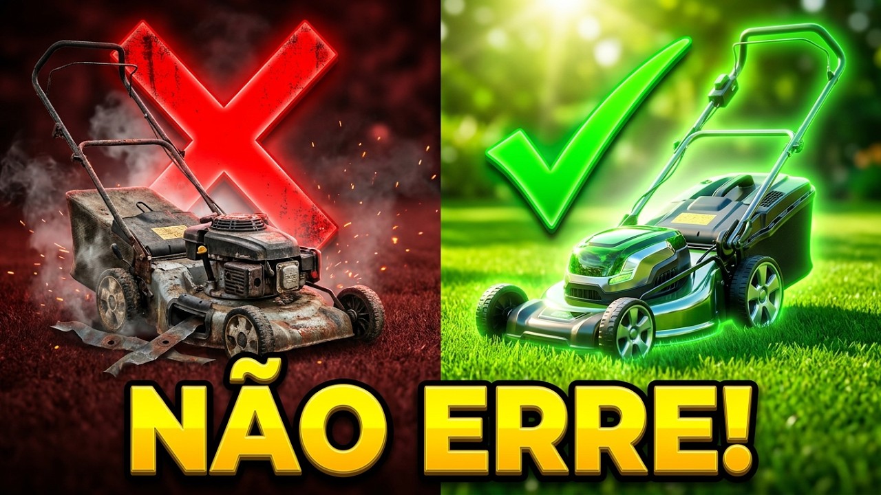 Qual Cortador de Grama Comprar? Veja o Top 5 Bom e Barato