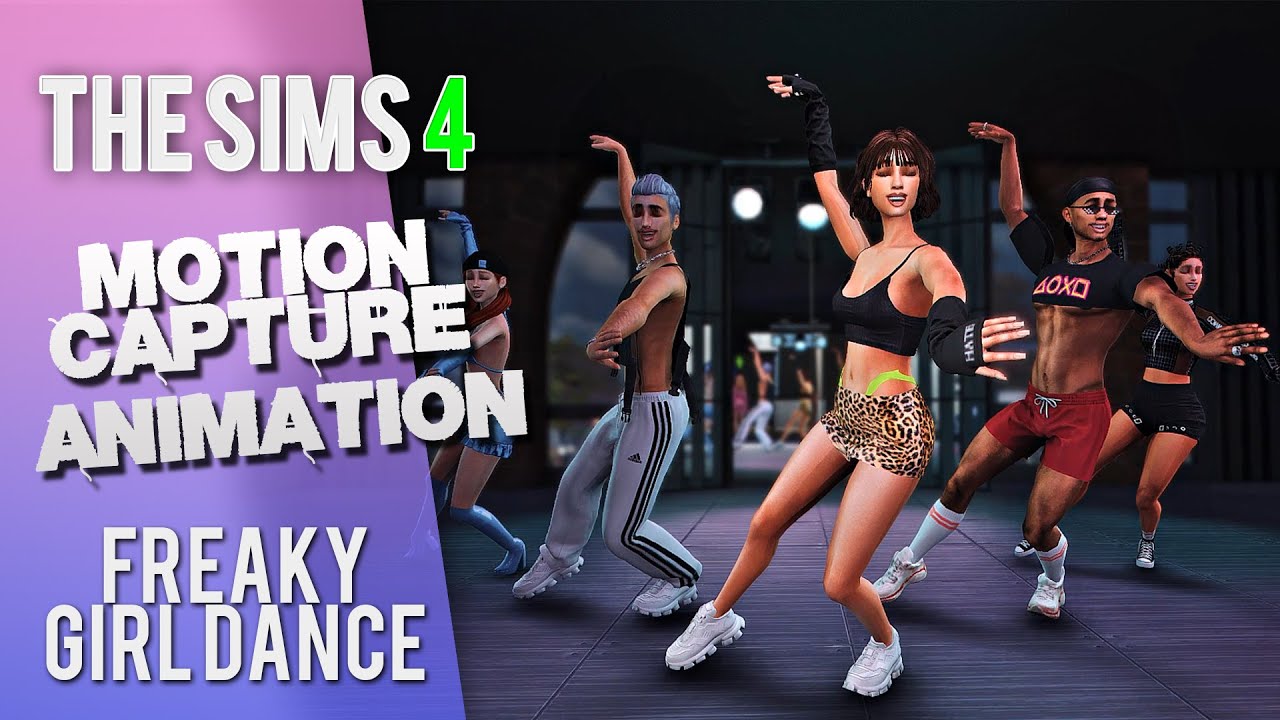 The Sims 4 | " Freaky Girl Dance" Realistic Dance Animation Download