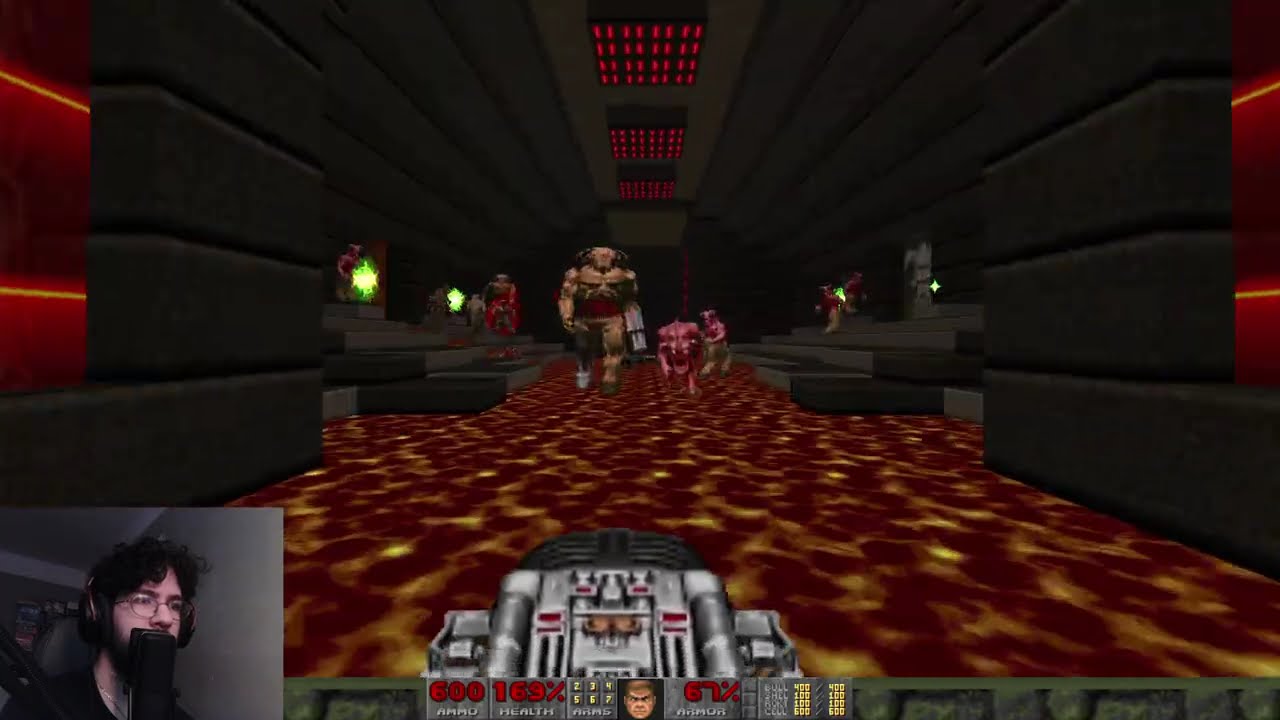 Rush (100%) MAP09: The Lava Heart