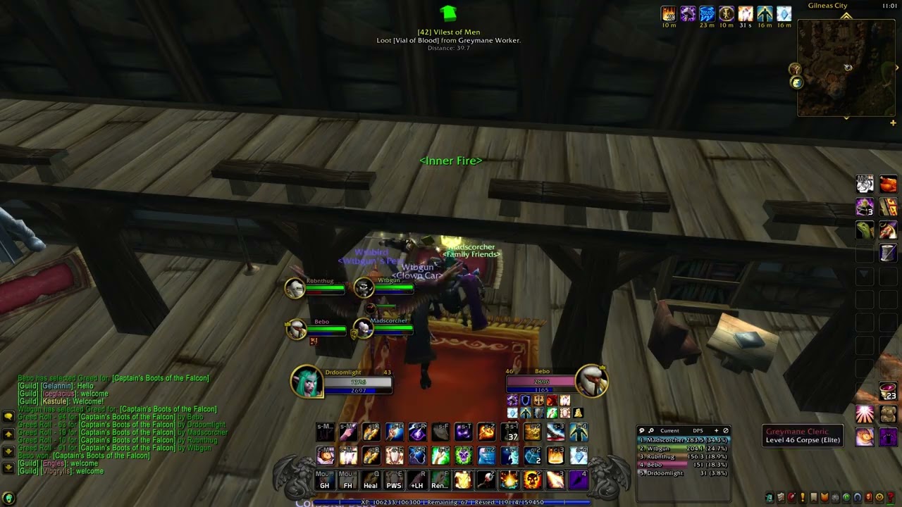 TurtleWoW - Gilneas City Custom Dungeon (Full Unedited Run)