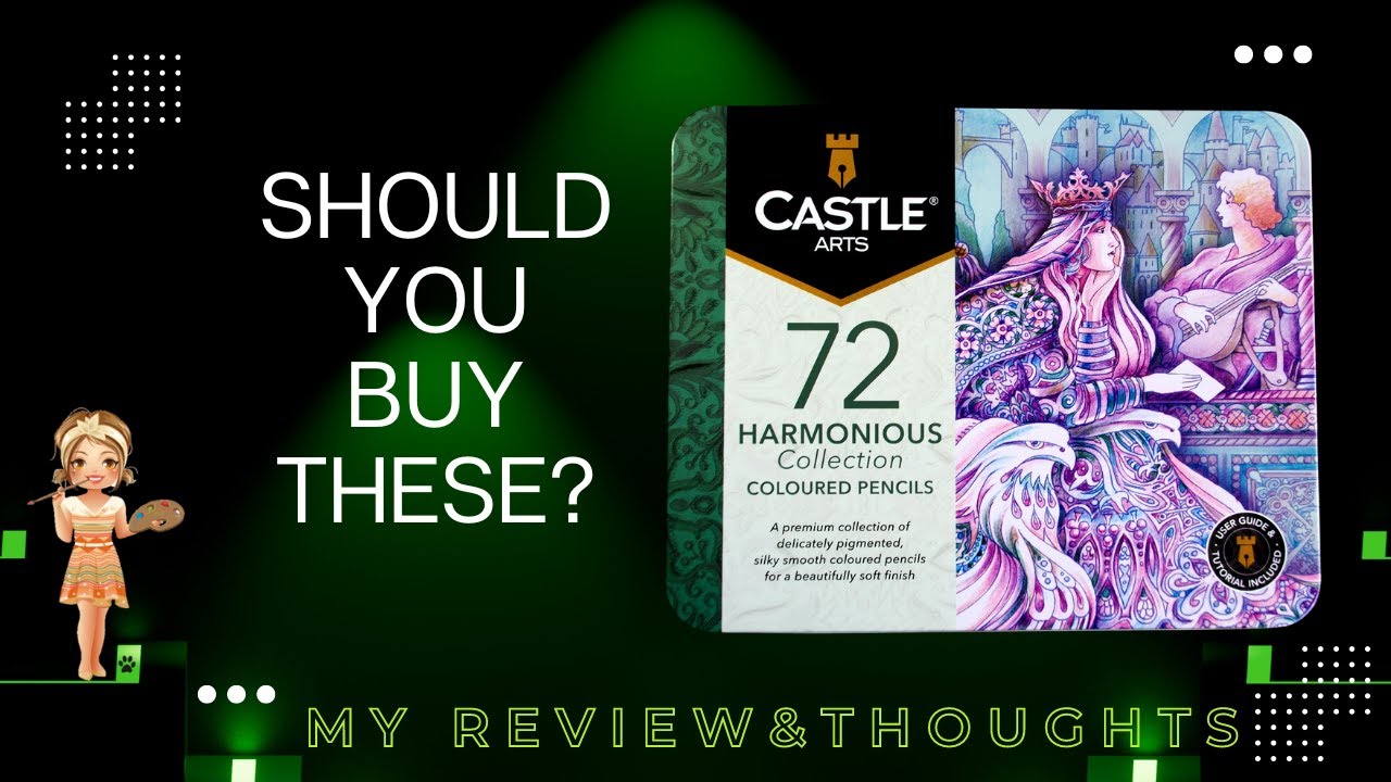 Castle Arts Harmonious pencils review- Should YOU buy these?