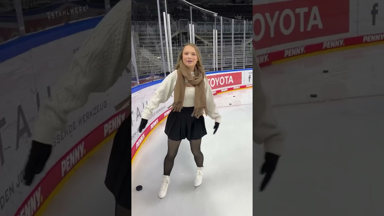 In der GR&Ouml;SSTEN ARENA 🇩🇪 Eislaufen!😳⛸️ #lisak&uuml;ppers #eislaufen #k&ouml;ln