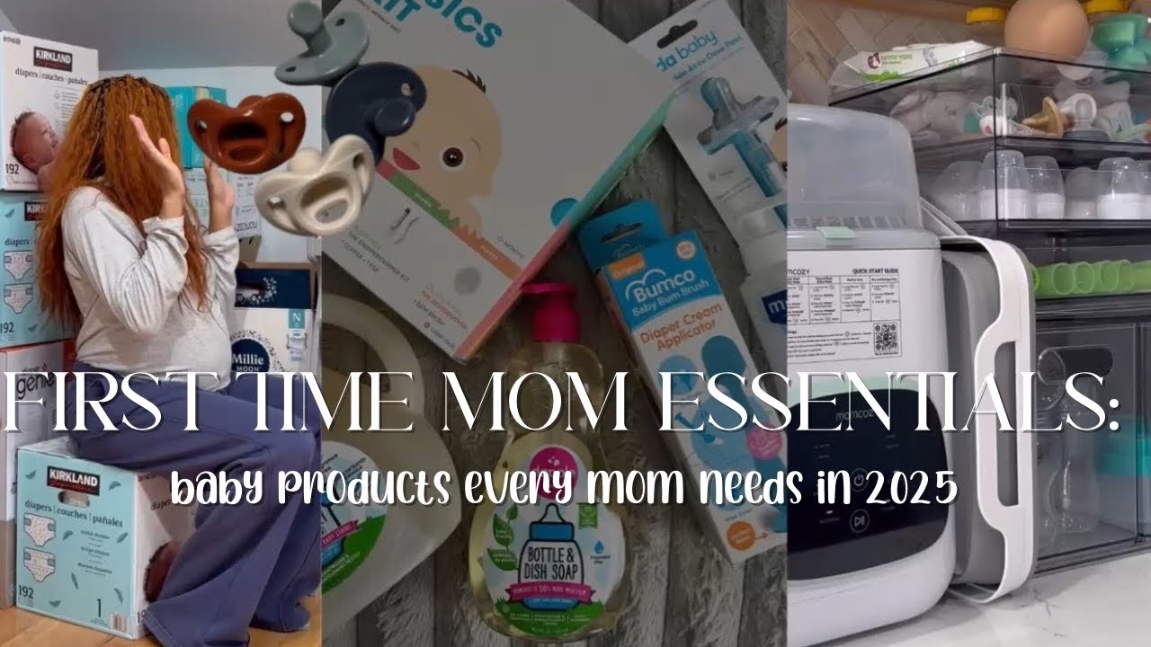 First-Time Mom Baby Essentials: Baby Products Every New Mom Needs in 2025