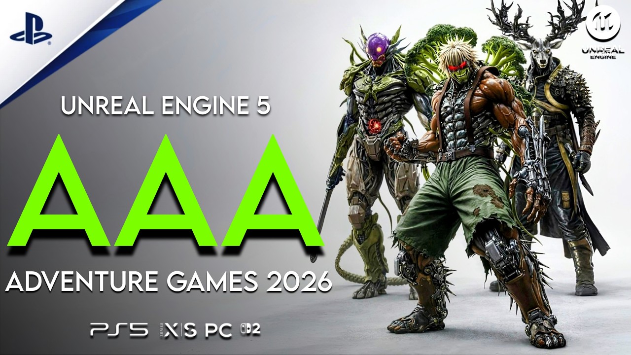 TOP 20 Most INCREDIBLE AAA PS5, PC, XBOX, NS2 Games with CRAZY NEXT GEN VISUALS (2025/2026)