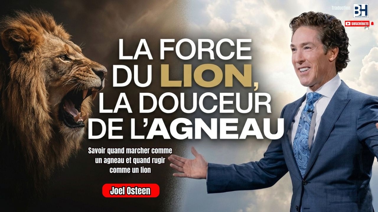 La force du lion, la douceur de l’agneau | Joel Osteen en français
