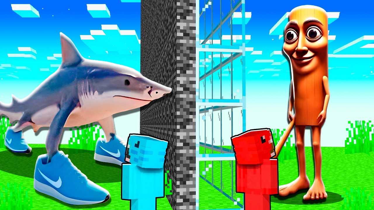 Tralalero Tralala vs Tung Tung Tung Sahur ¿Quién es el MEJOR BRAINROT en Minecraft?