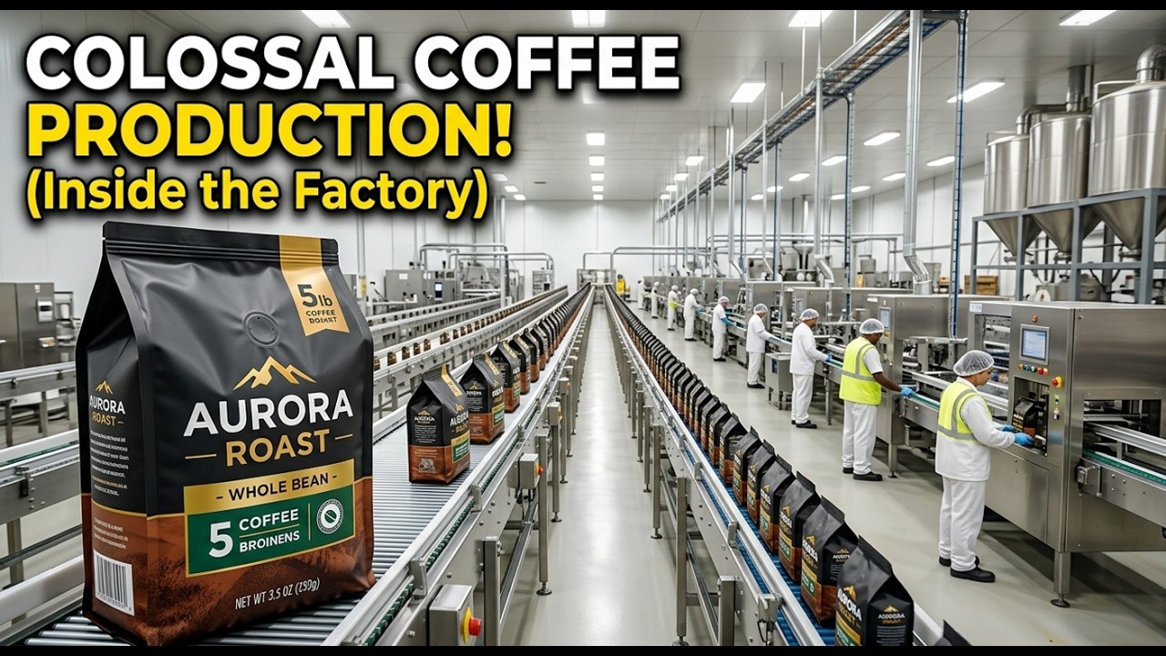 Millions of Coffee Packs a Day &ndash; Giant Production Line