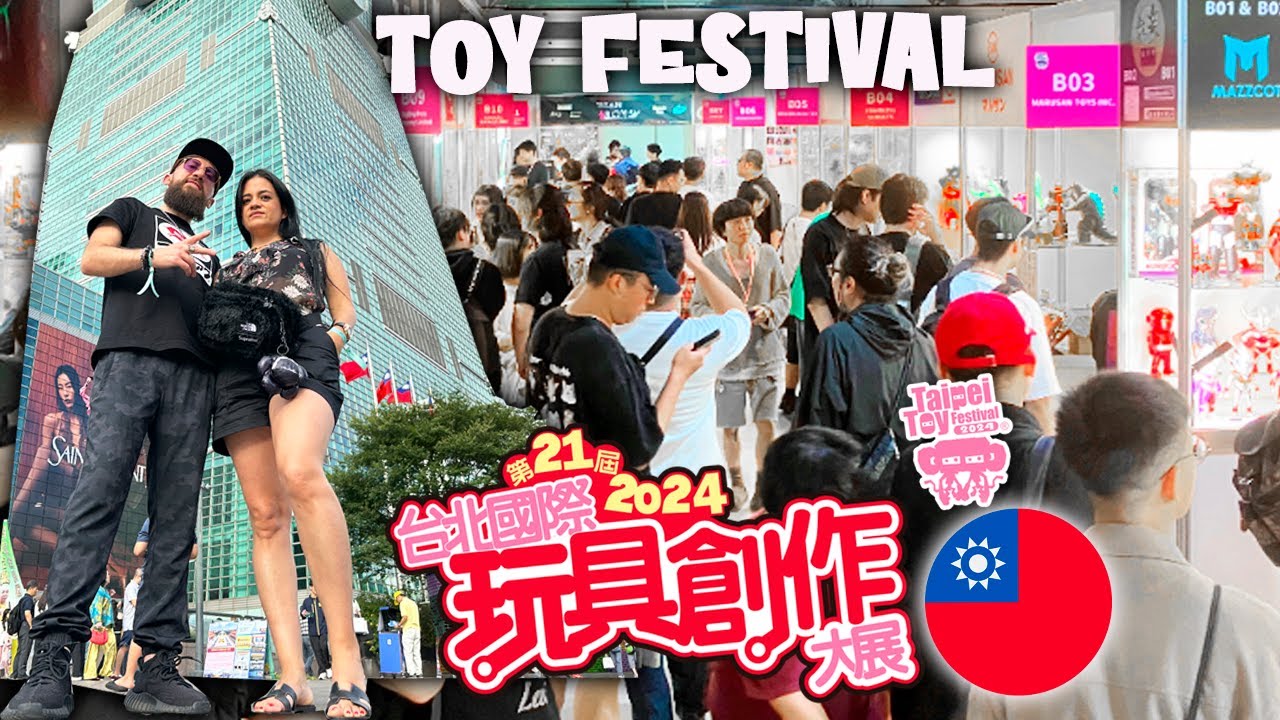 SON MILLONES DE JUGUETES EN EL TAIPEI TOY FESTIVAL TTF MADHUNTER EN TAIWAN