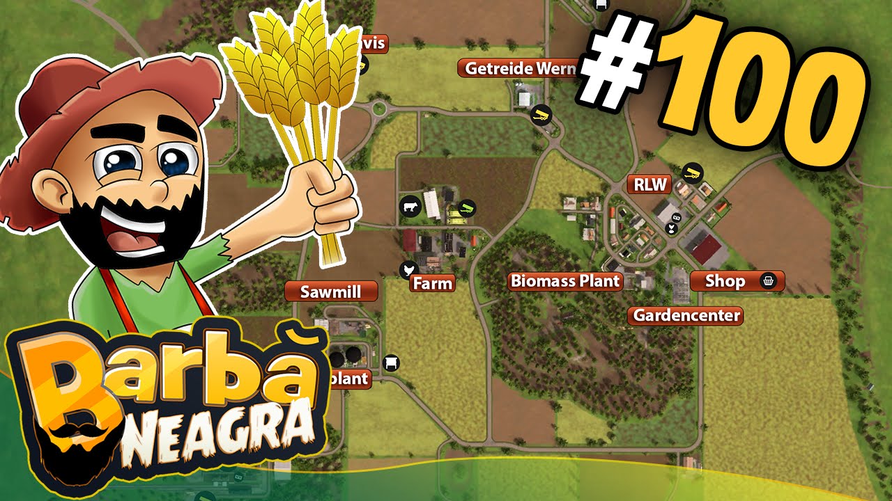 Farming Simulator 15 In Romana P100 (60 min.) - BarbaNeagra