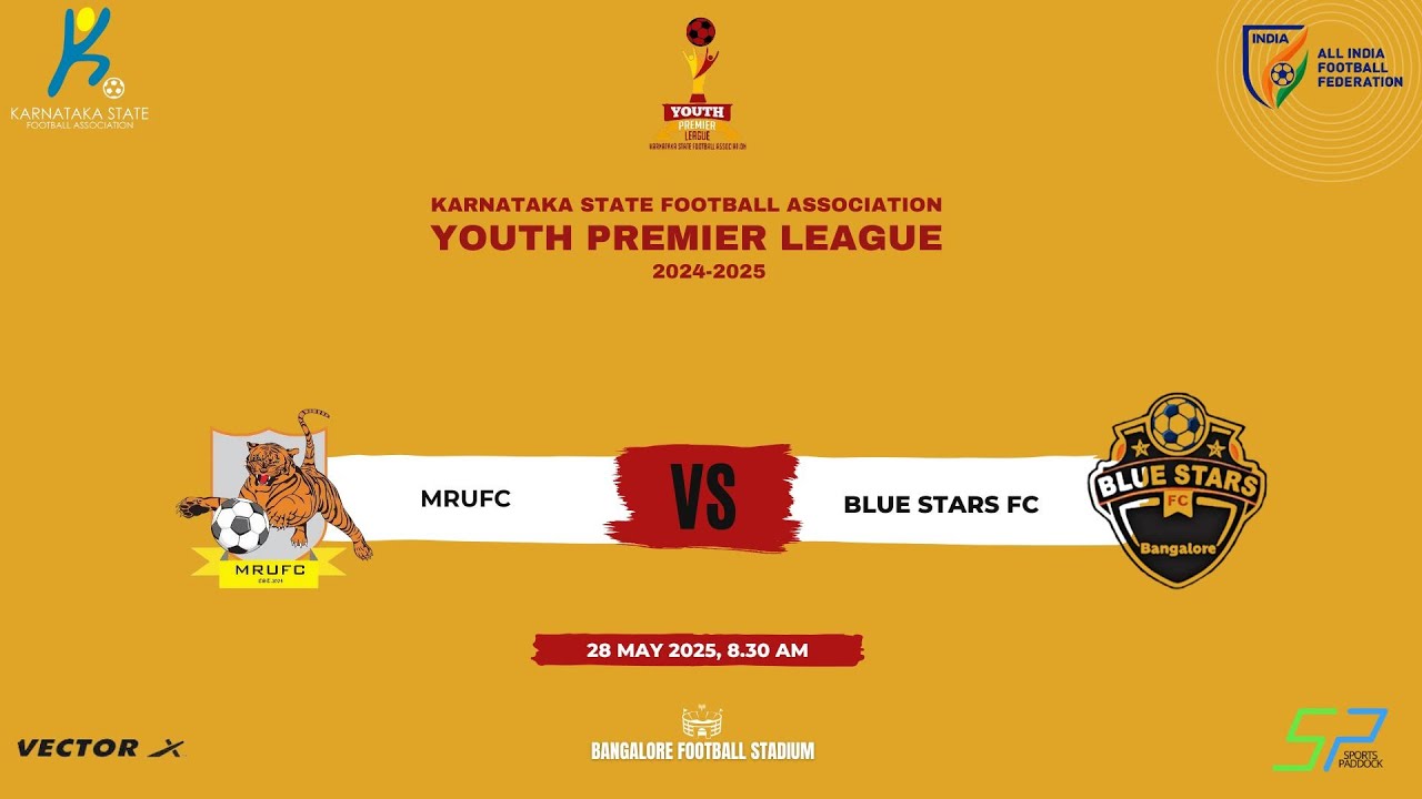 KSFA | YOUTH PREMIER LEAGUE | U21 | MRUFC VS BLUE STARS FC | 28.05.25