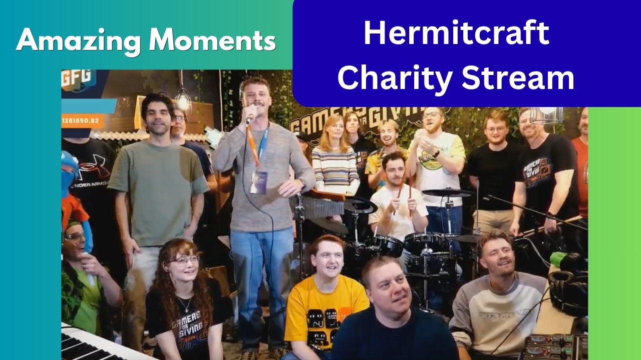 Hermits just being silly! Hermitcraft Charity Event Highlights | Hermitcraft Season 11