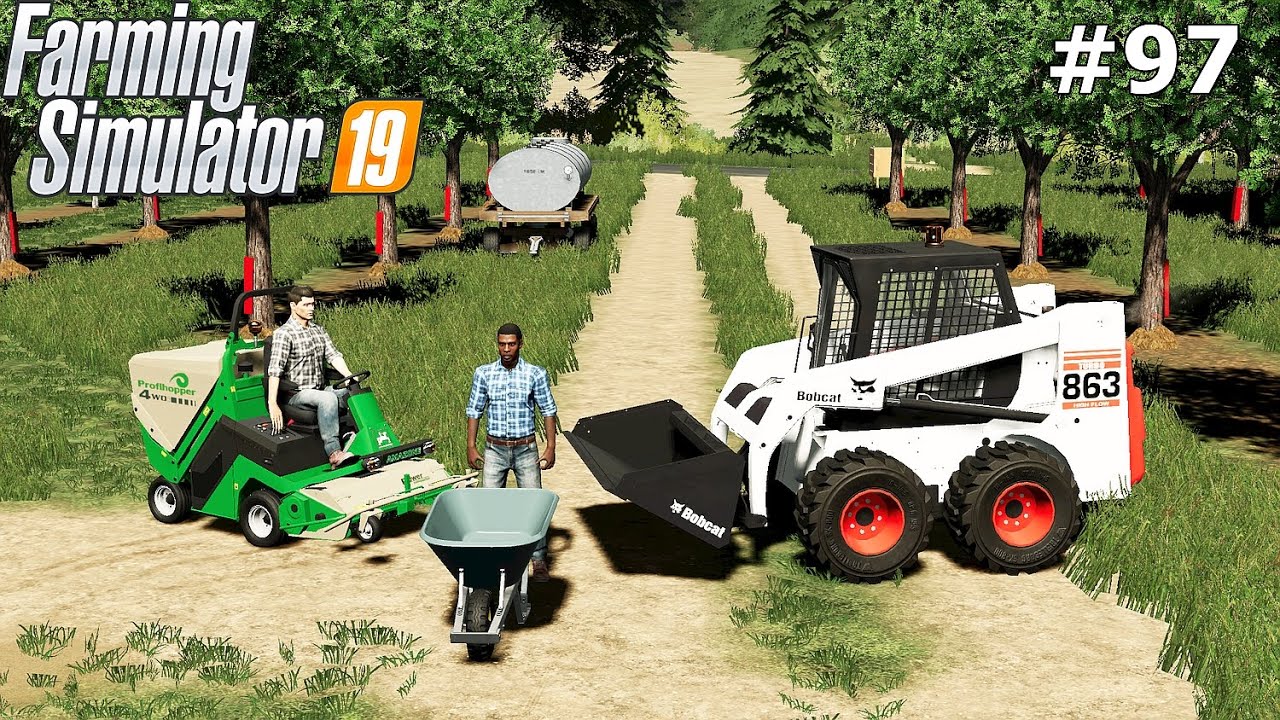 FS 19 |OLD FARM| Bobcat 863 Turbo. Olive harvest. | Timelapse # 97