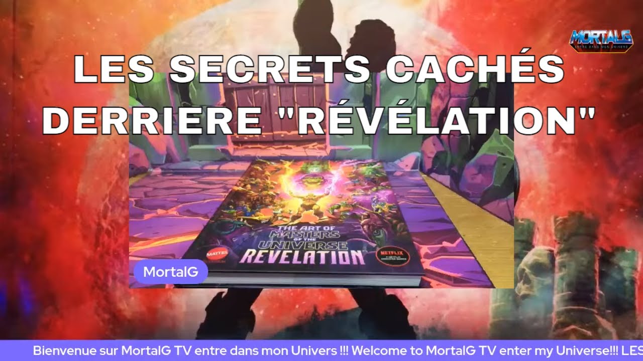 TOUS LES SECRETS sur le LIVRE Les Maîtres De L'Univers Révélation Art Book !!!