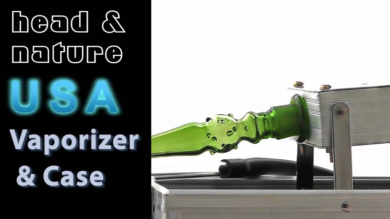 USA Vaporizer w. Case - head&nature