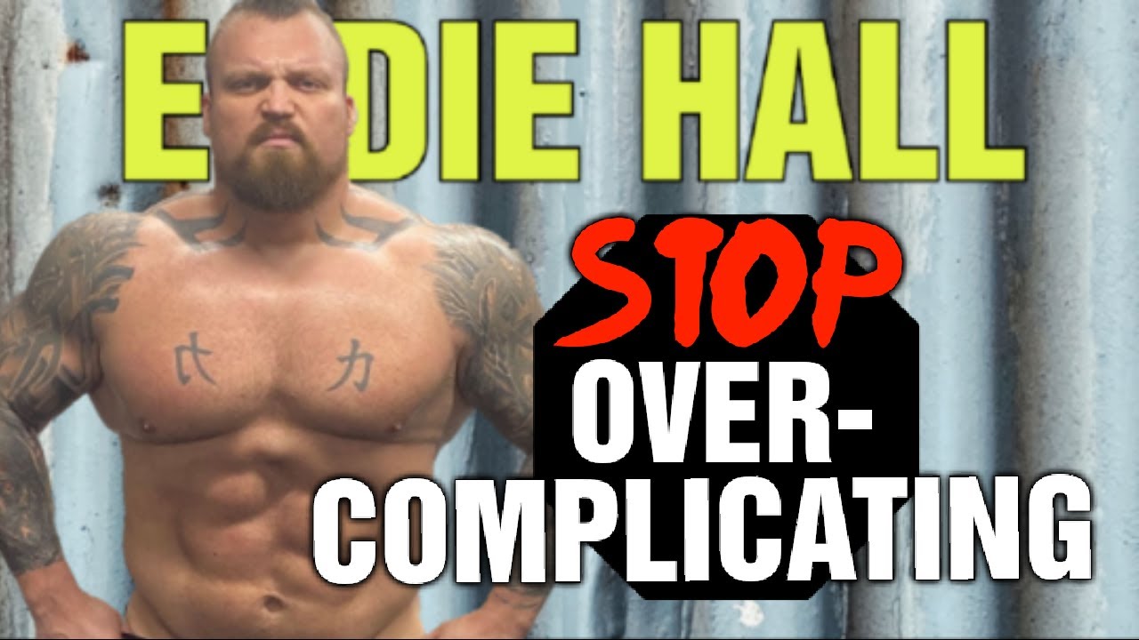 Eddie Hall || EATING VITAMINS, & SUPPLEMENTS || Overcomplicating or Perfecting?