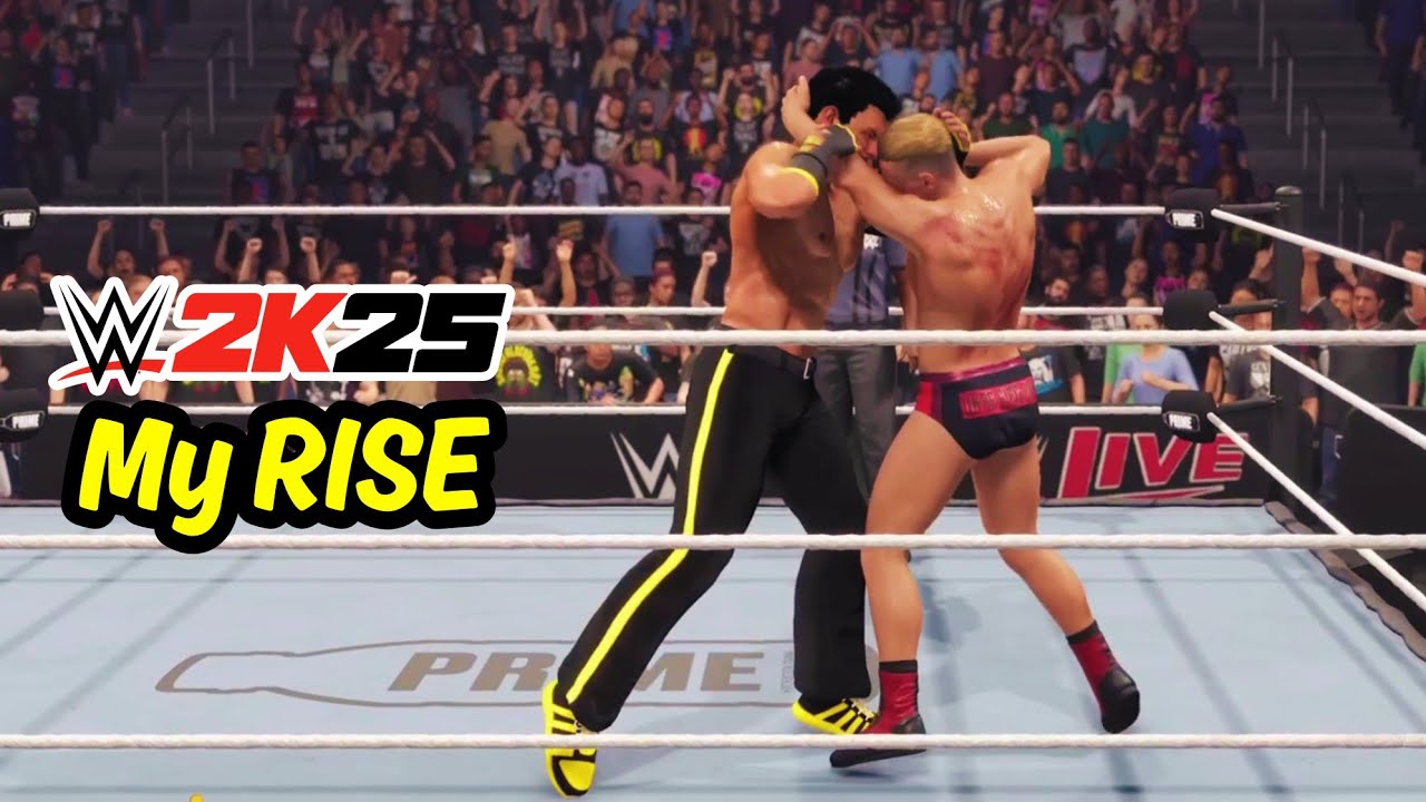 WWE 2k25 My Rise Mode #10
