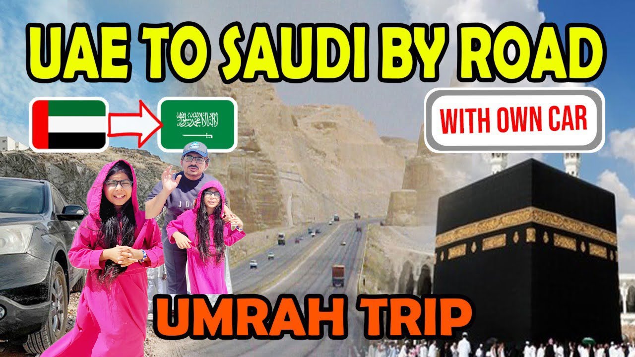 Umrah Unveiled: A Road Trip from UAE to Mecca |Rumaisa official