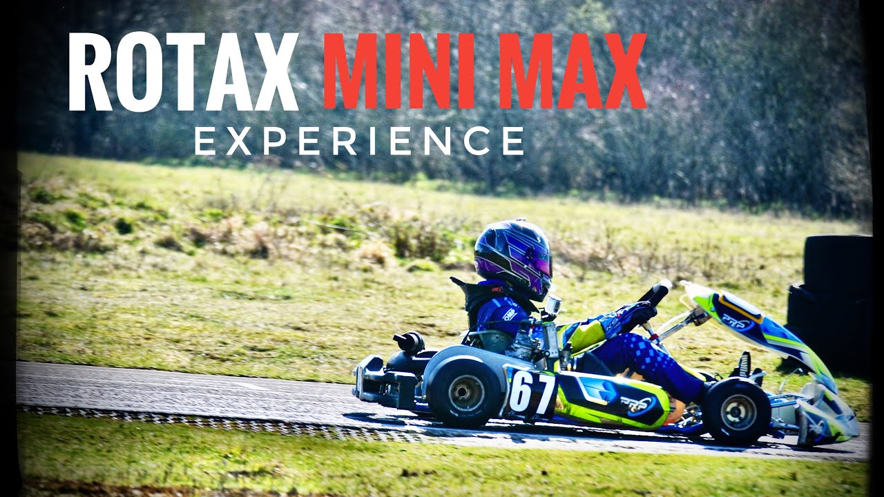 My 1st time in a Rotax(Mini Max) at Forest Edge Kart Club.