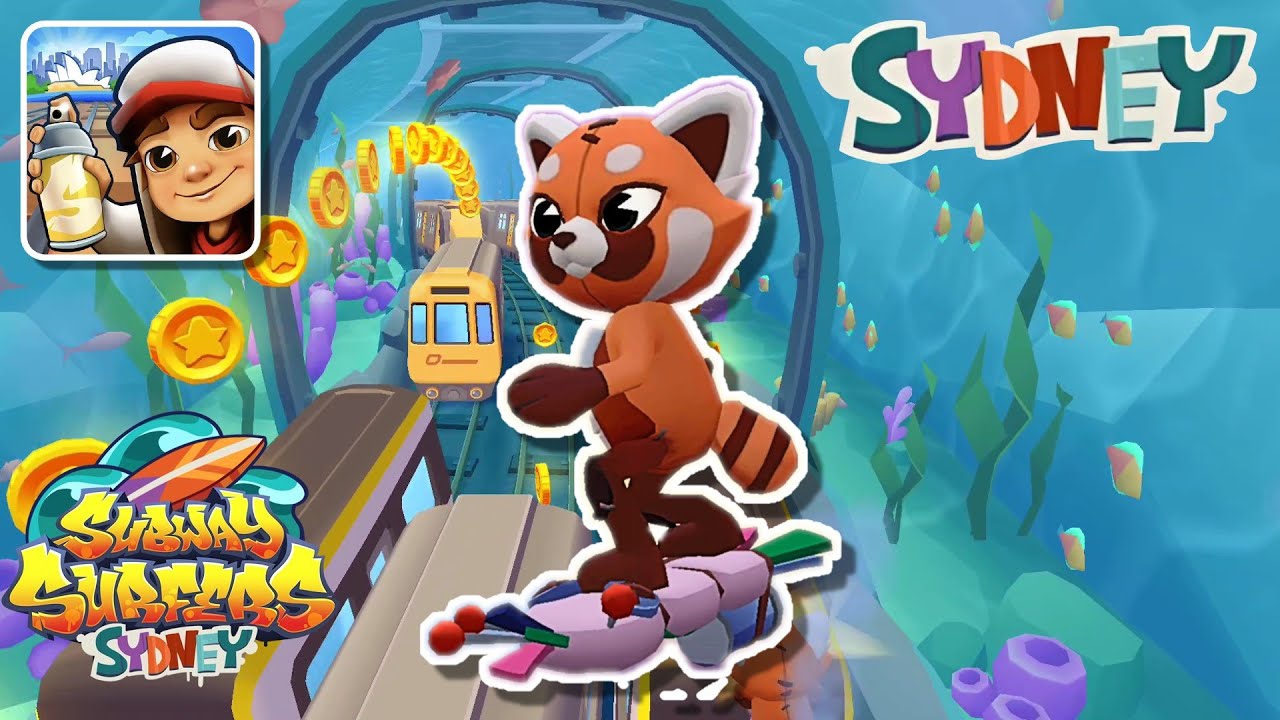 Subway Surfers Sydney 2024: 20 Minutes Gameplay Walkthrough With Red Panda