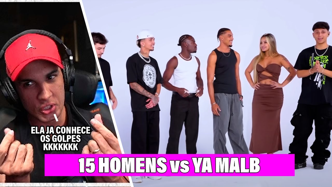 HUDSON AMORIM REAGINDO 15 HOMENS vs YA MALB! NOBRU VLOGS