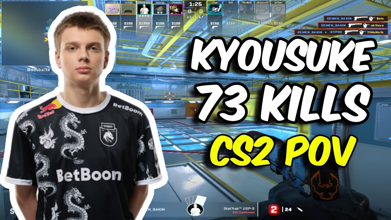 POV kyousuke INSANE 73 KILLS 🔥 (Nuke) FACEIT Ranked | Nov 06, 2024