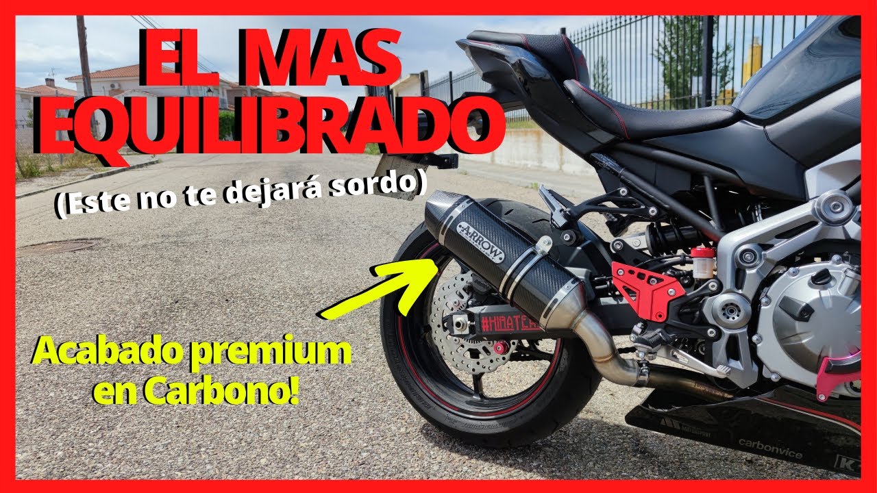 😍El MEJOR escape de CARBONO para Z900. Arrow Race-Tech Carbono //Nilmoto