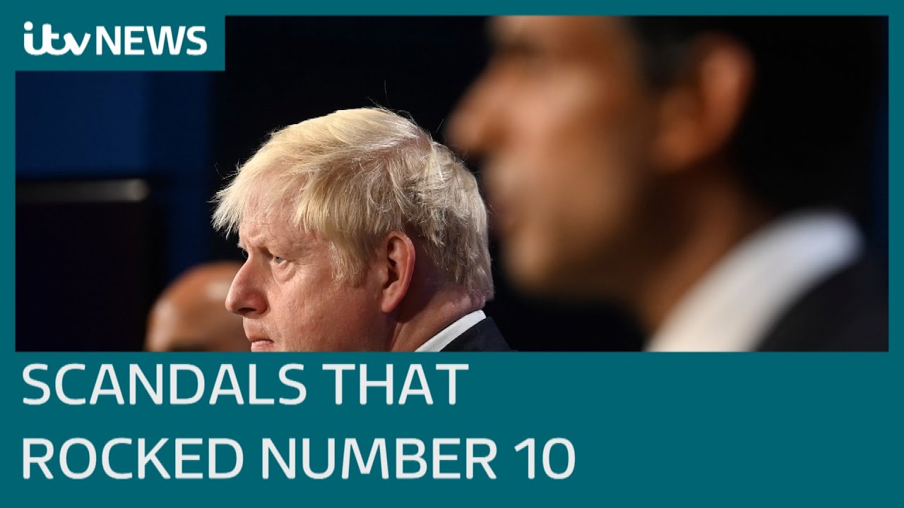 The crises and scandals that have rocked Boris Johnson's government | ITV News