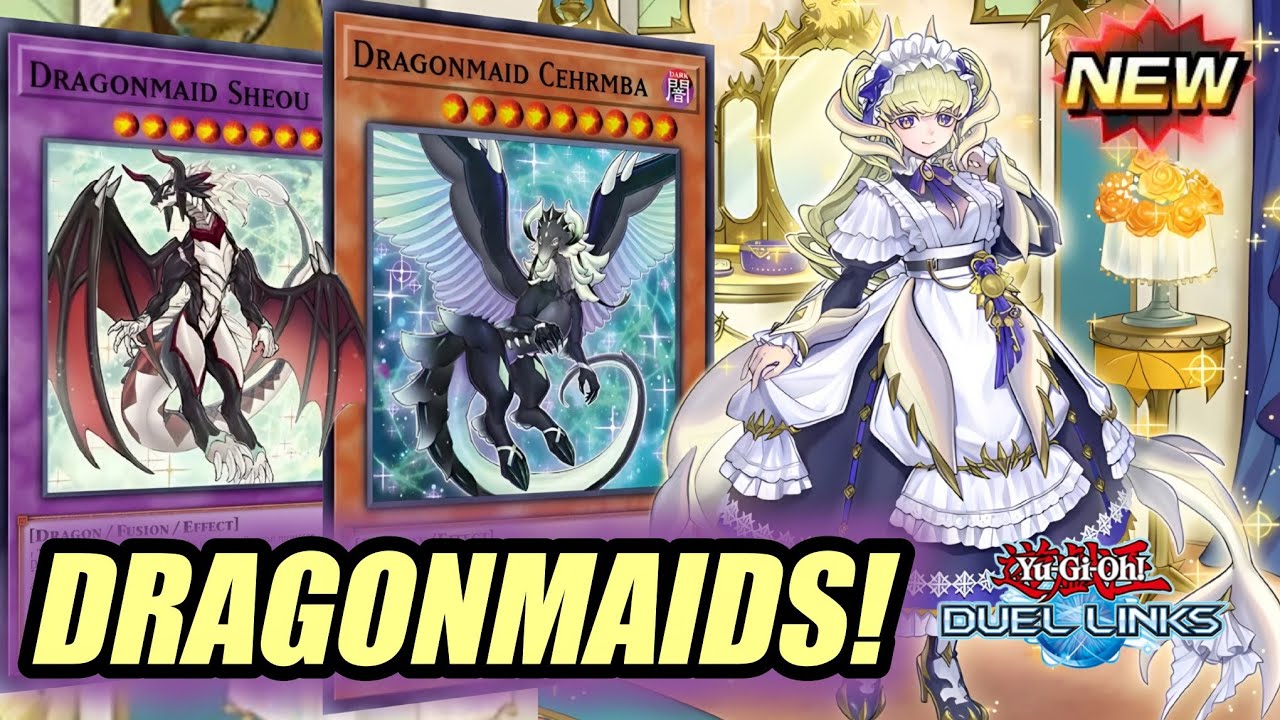 NEW DRAGONMAIDS are COMPETITIVE! (No Dragonmaid Skill Version) [Yu-Gi-Oh! Duel Links]