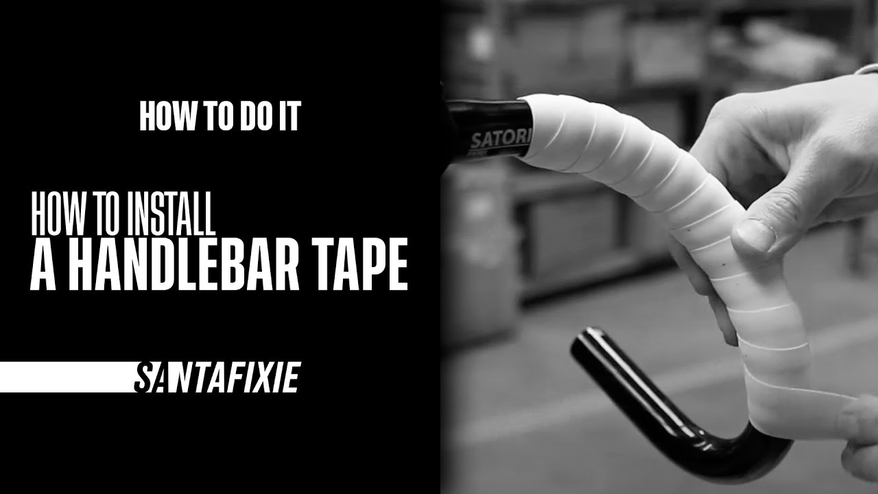 How to do it - How to install a handlebar tape