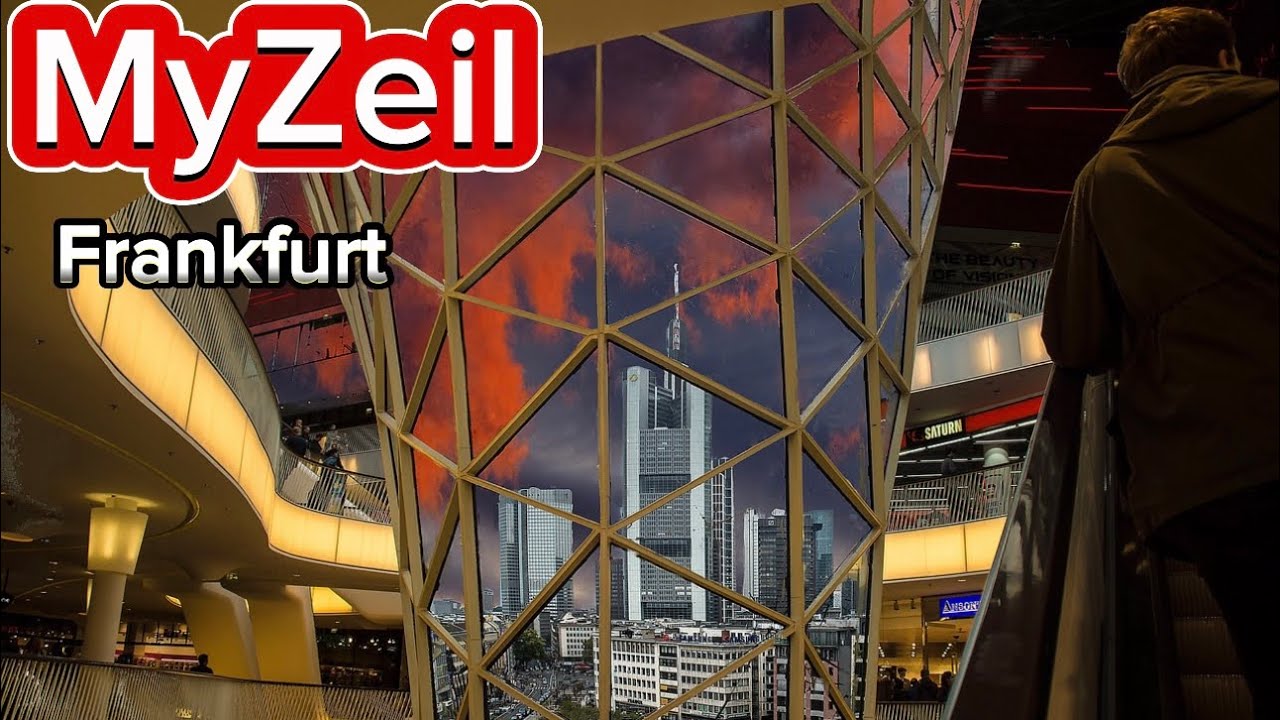 MyZeil Frankfurt | Germany‘s One Of The Biggest &Beautiful Shopping Center | Frankfurt Germany 🇩🇪