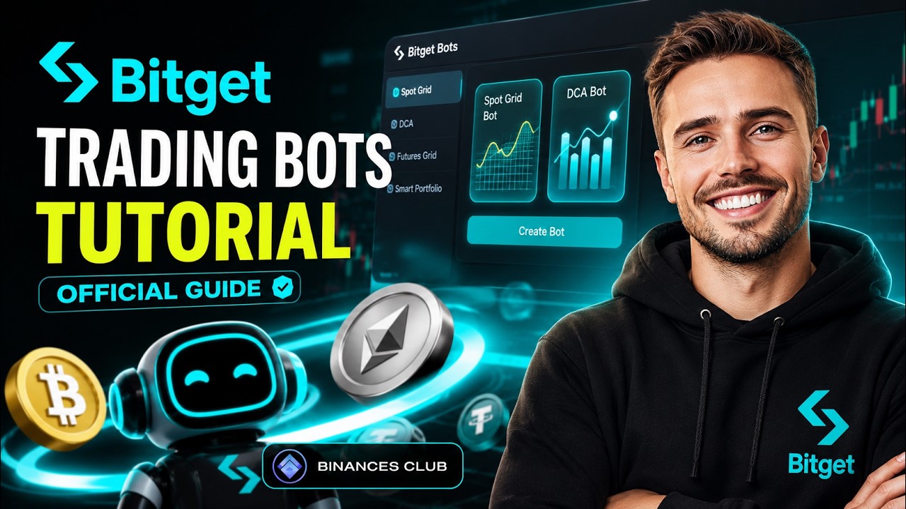 Bitget Trading Bot Tutorial | Spot Grid & DCA Bot for Beginners