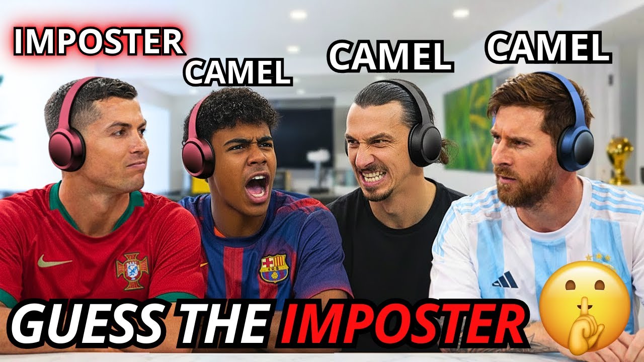 GUESS THE IMPOSTER: Messi & Ronaldo Edition!