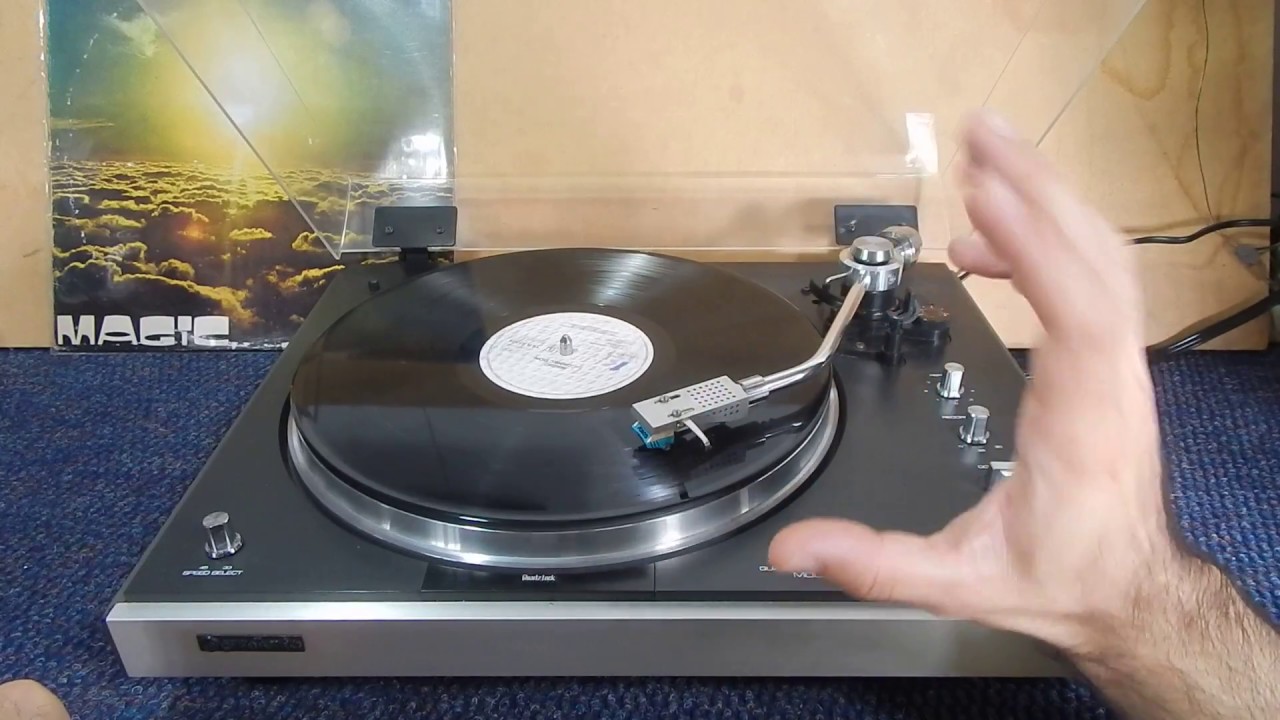 Gradiente DD200q toca-discos  vintage [demostração]