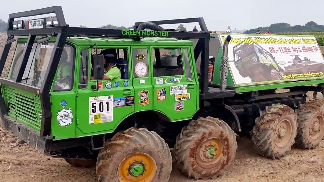 Europa Truck Trial 2024 in der Tongrube Gera - Aga 