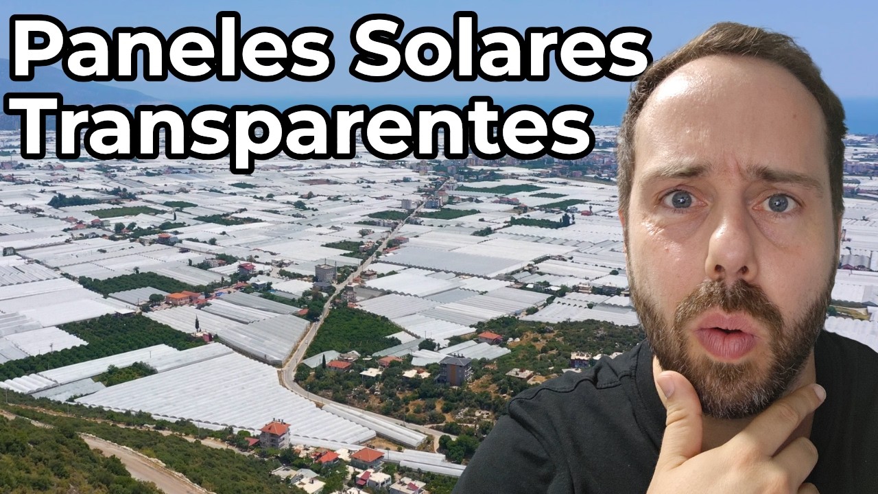 Paneles solares transparentes y flexibles