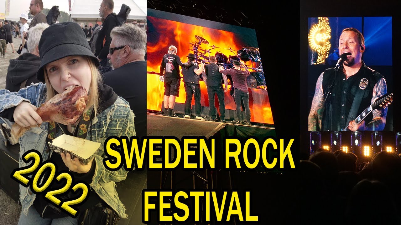 Sweden Rock Festival 2022/ Volbeat/9 june/vlog