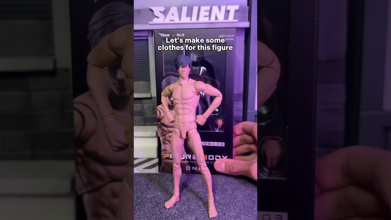 Custom 1/12 Scale outfit with VTOYS slim body! #actionfigures #customactionfigures #johnwick