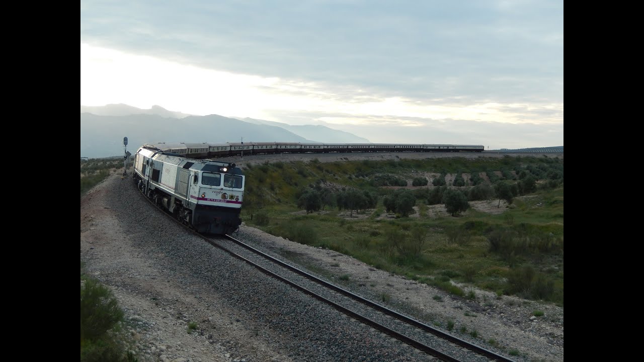 Tren Turístico Al Andalus por las curvas de Larva
