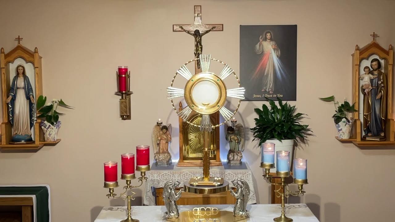 LIVE Eucharistic Adoration - Sisters of Divine Mercy
