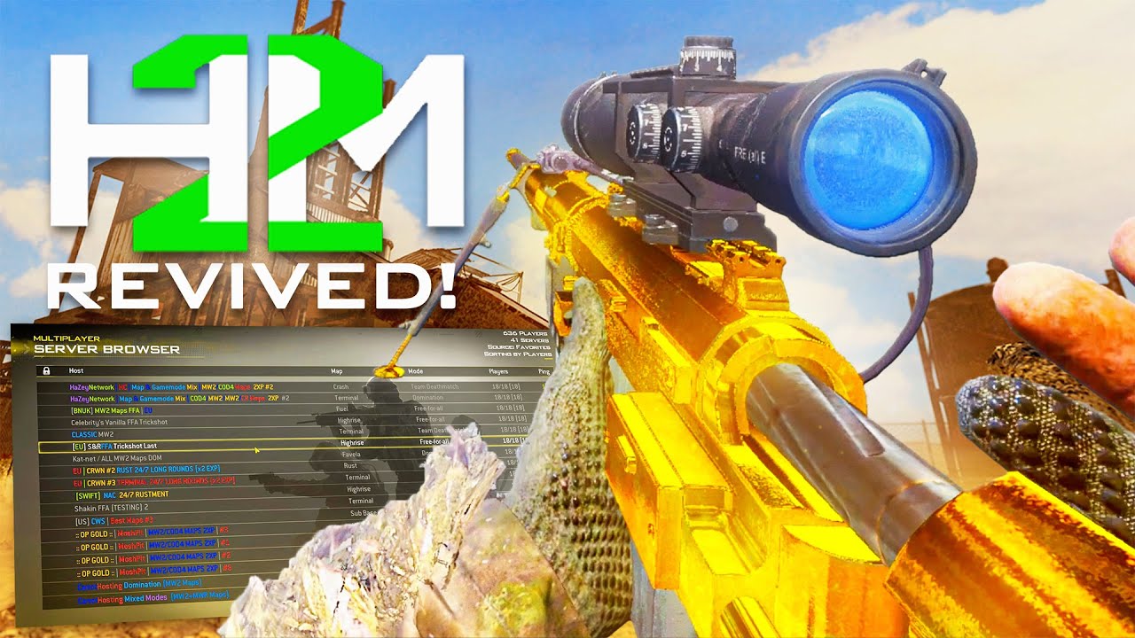 H2M IS REVIVED! (HOW TO PLAY MW2 REMASTERED TUTORIAL)