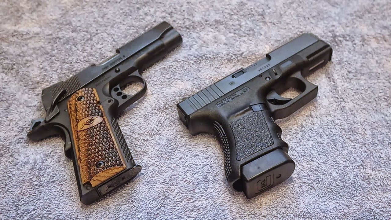 Glock 30SF vs. Kimber Raptor 1911 - A Detailed .45 ACP Pistol Showdown