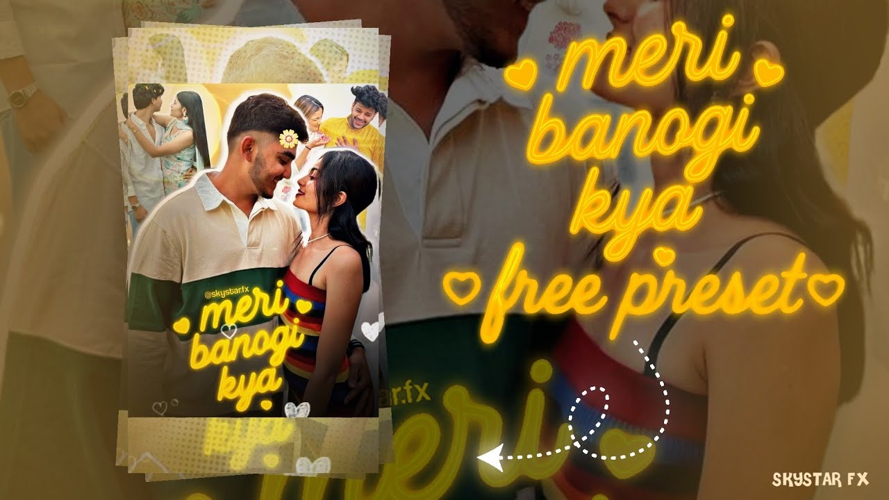 Meri Banogi Kya ❤💞|| Ae Inspired Xml Preset  || Alight Motion Preset