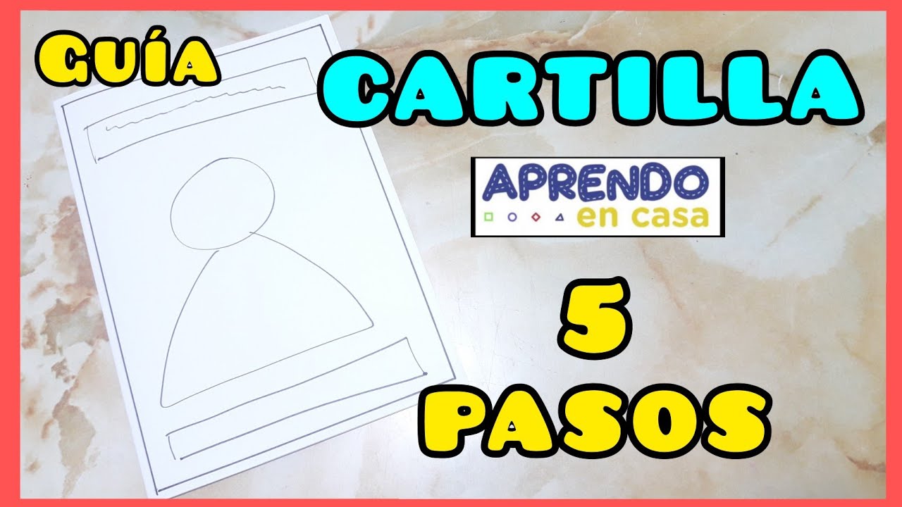 Como hacer una CARTILLA / Aprendo en Casa