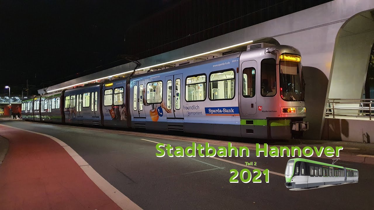 Stadtbahn Hannover 2021 | Teil 2 | 4K 60fps (UHD)