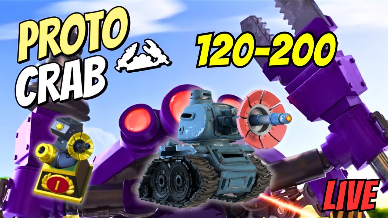Boom Beach Proto Crab Stage 120-200