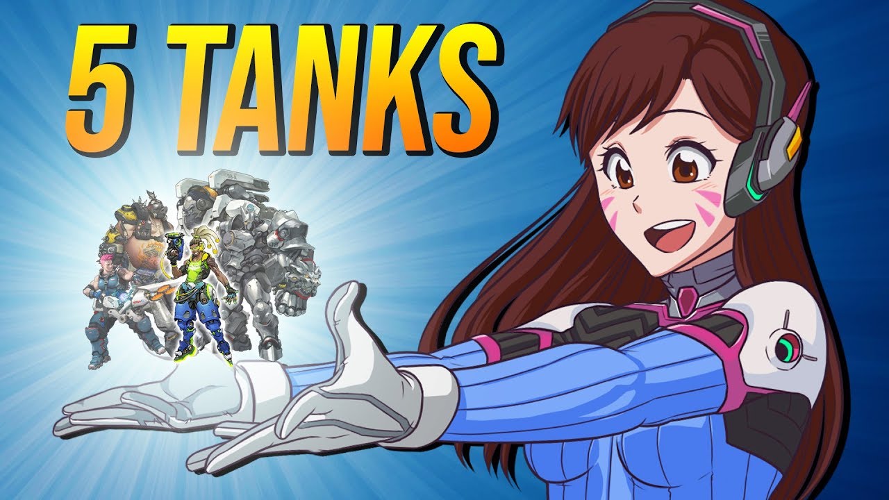 5 Tanks + Lucio | Overwatch Mishaps 56